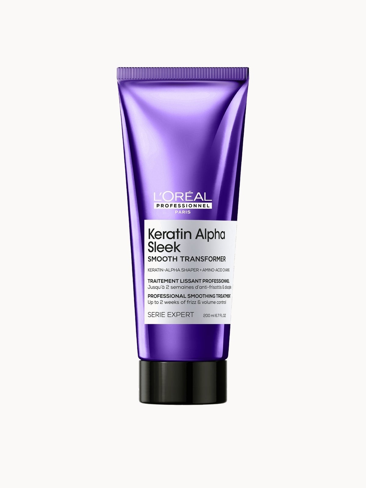 L'Oréal Professionnel Keratin Alpha Sleek Smooth Transformer 1x a week Treatment Anti Frizz & Smoothing 200ml