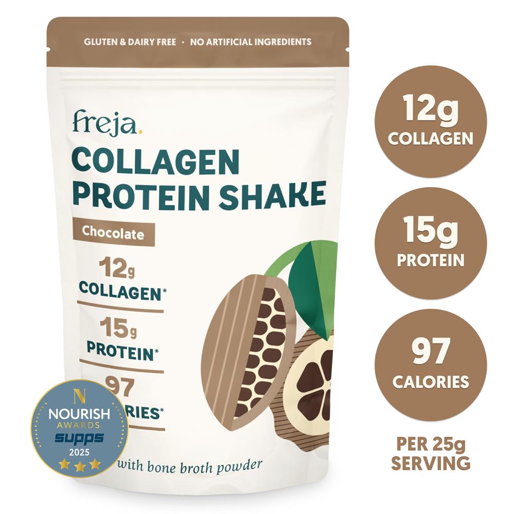 Freja Bone Broth Shake 300g - Cacao