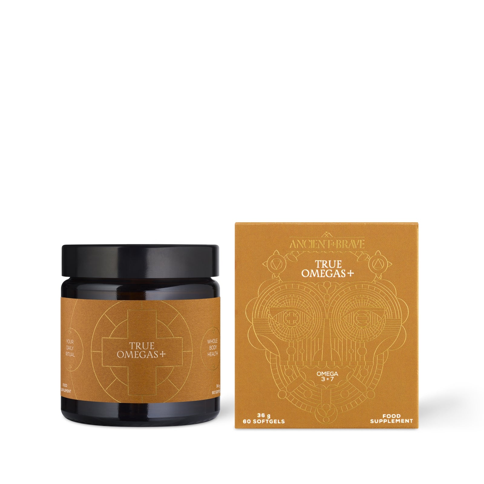 Ancient + Brave Ancient + Brave Omegas+ 60 Softgels