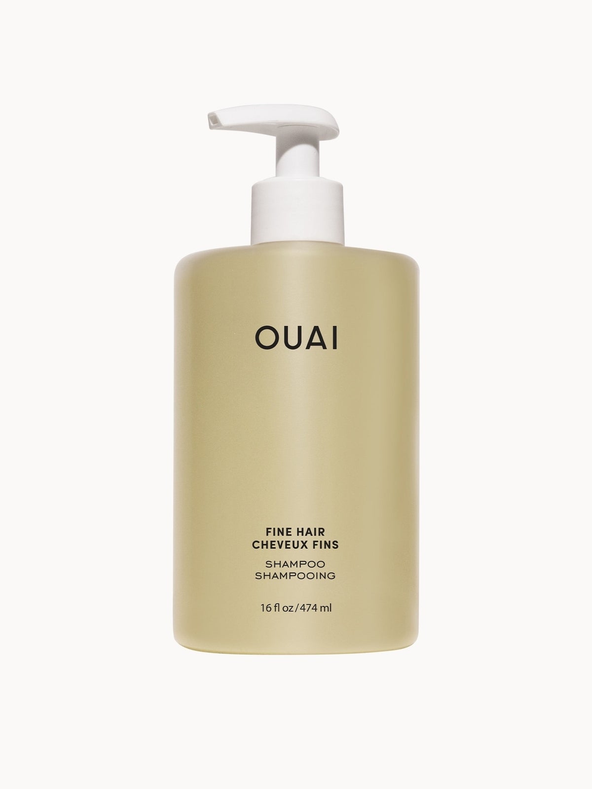 OUAI Fine Shampoo with Pump - Jumbo Size