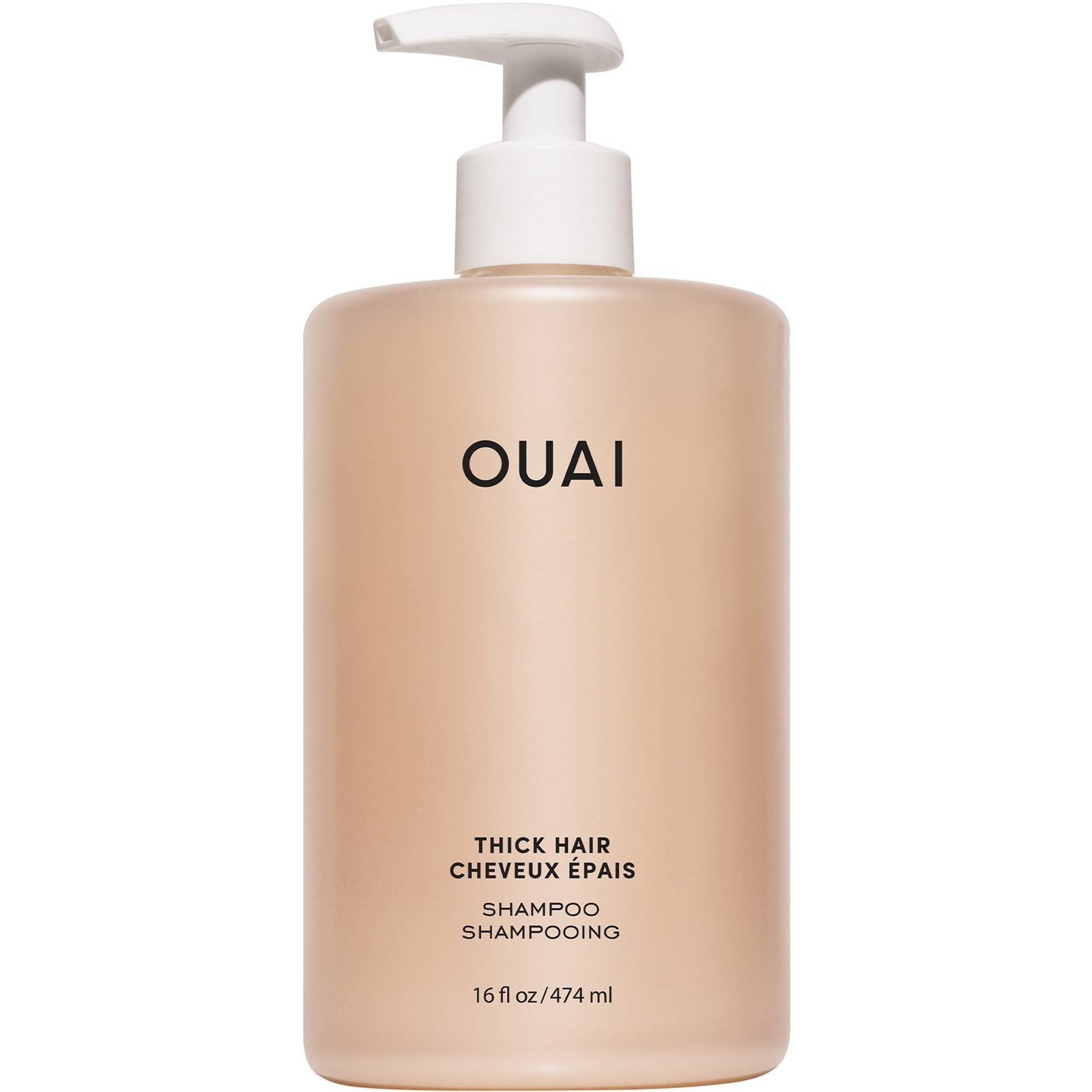 OUAI Thick Shampoo with Pump - Jumbo Size