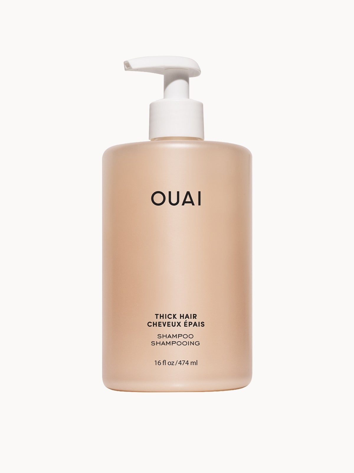 OUAI Thick Shampoo with Pump - Jumbo Size