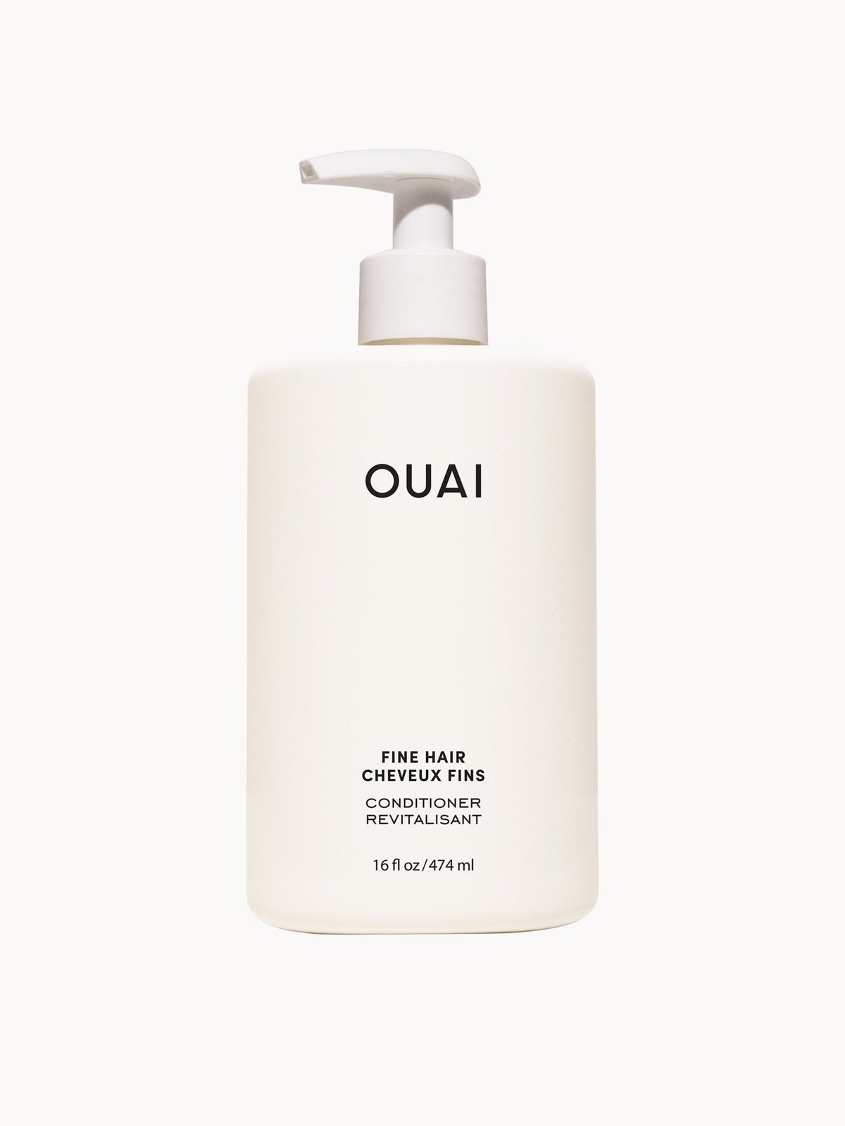 OUAI Fine Conditioner with Pump - Jumbo Size