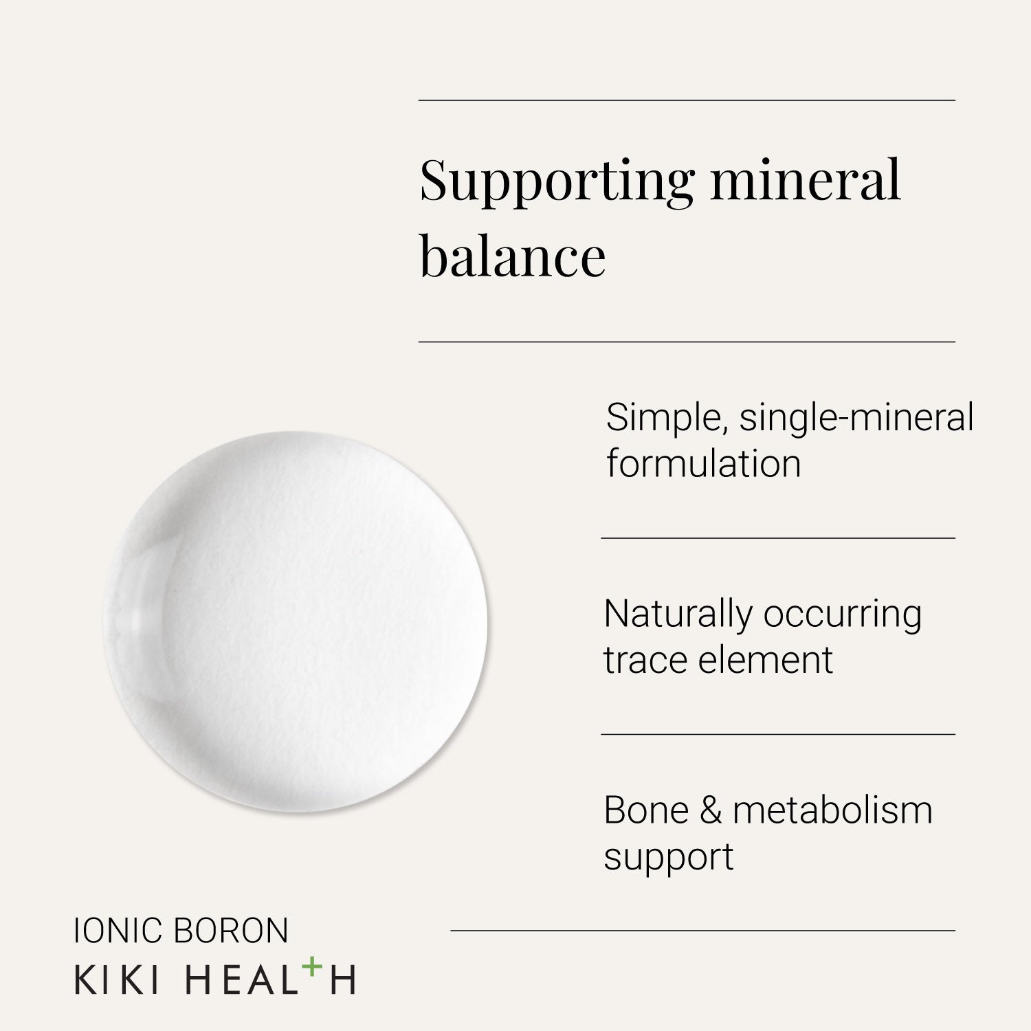 Kiki Health Ionic Boron Liquid Concentrate - 50ml