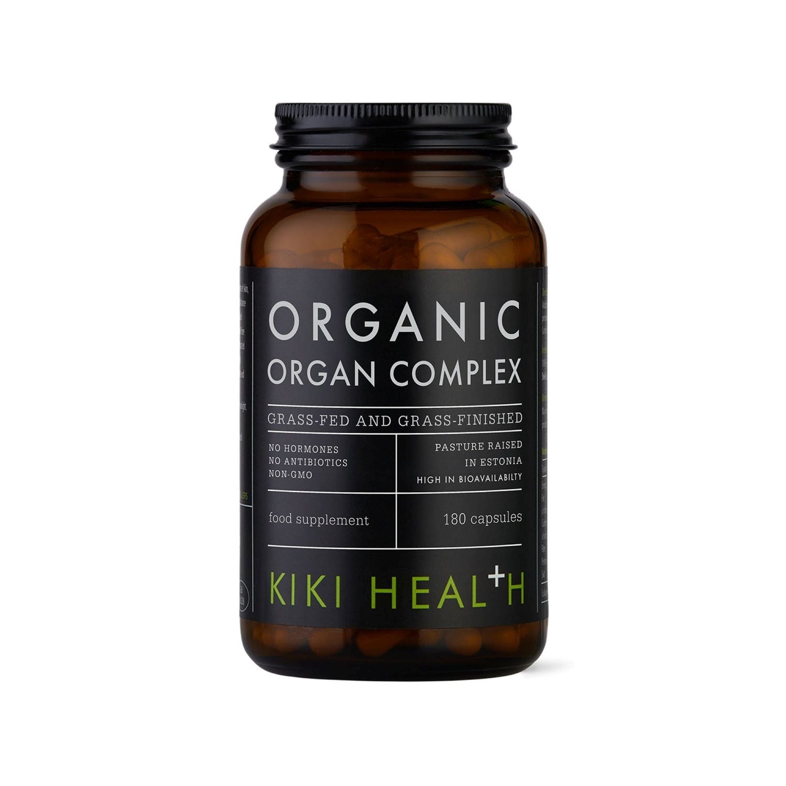 KIKI Health - Organic Beef Organ Complex - 180 Vegicaps