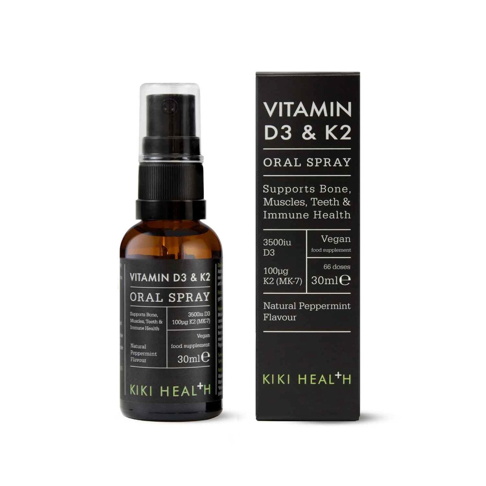 Myprotein UK KIKI Health Vitamin D3 & K2 Oral Spray (Peppermint) - 30ml 
