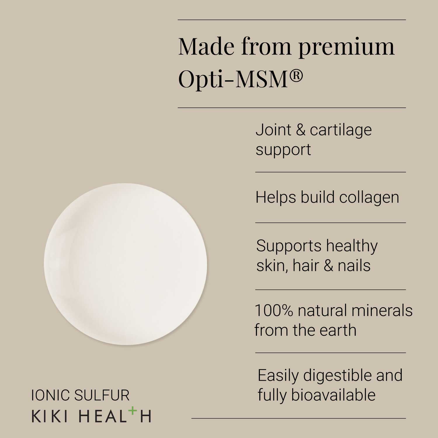 Kiki Health Ionic Sulfur Liquid Concentrate - 50ml