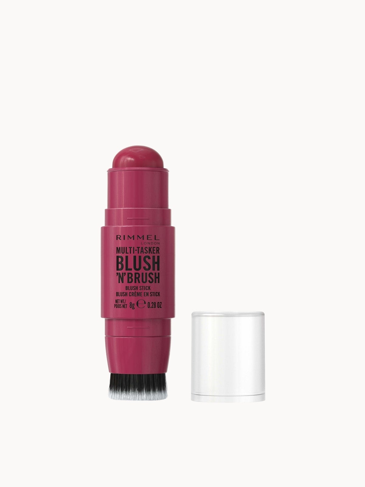 Rimmel Multi-Tasker Blush'N'Brush 8g (Various Shades) - 200 Fushia Glam