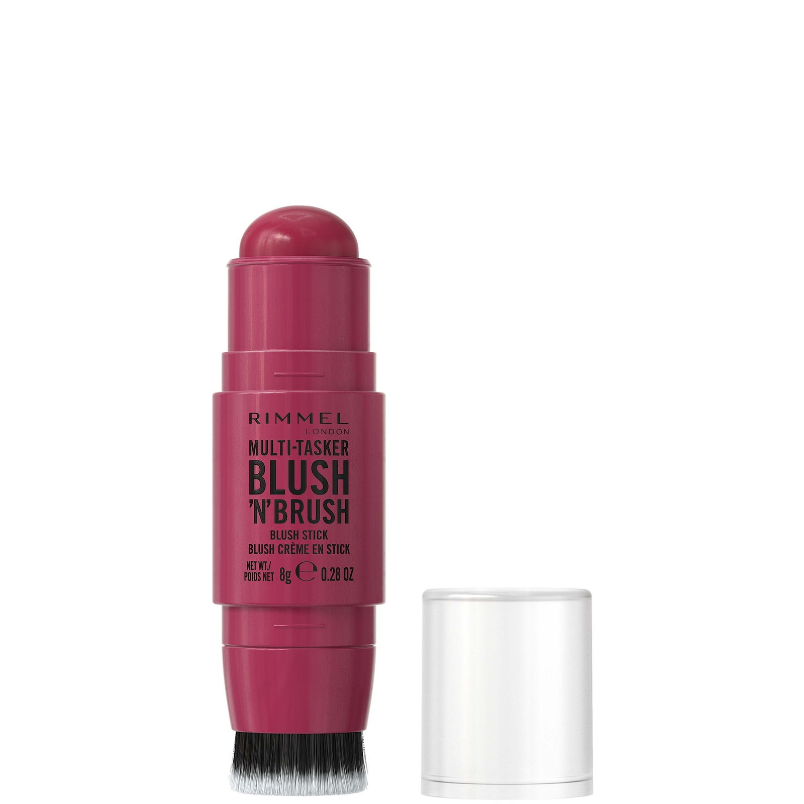 Rimmel Multi-Tasker Blush'N'Brush 8g (Various Shades) - 200 Fushia Glam