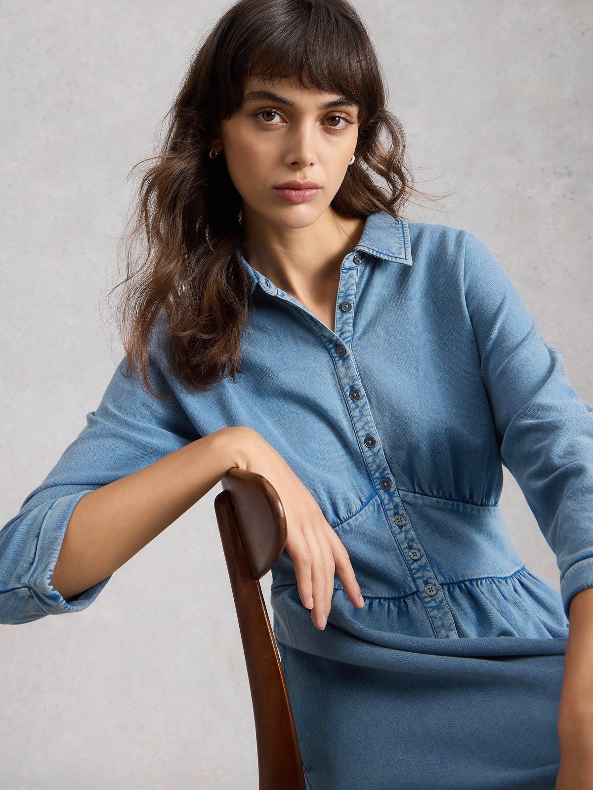 Kleid Lottie aus Denimjersey - 48/R