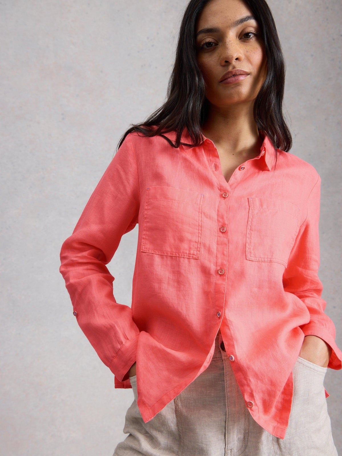 Leinenbluse Sophie - 46