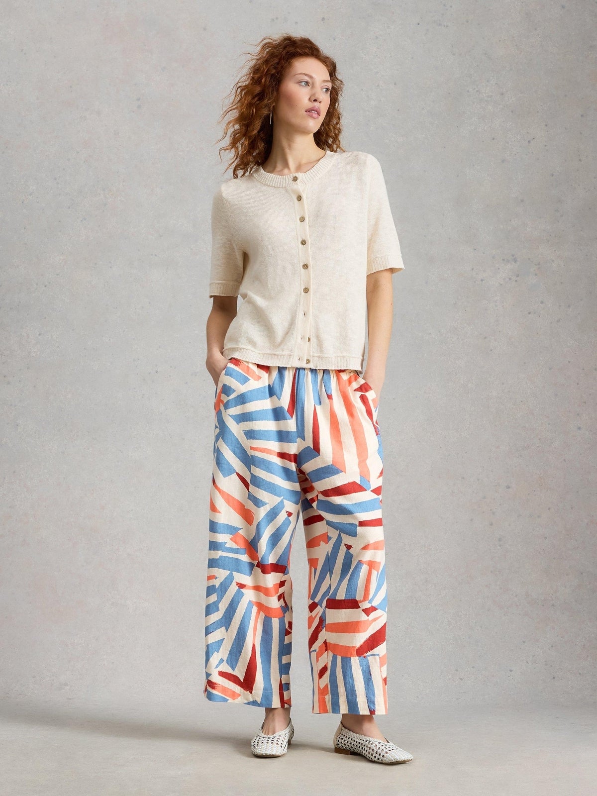 Culotte Shelly aus Leinenmischung - 52/R