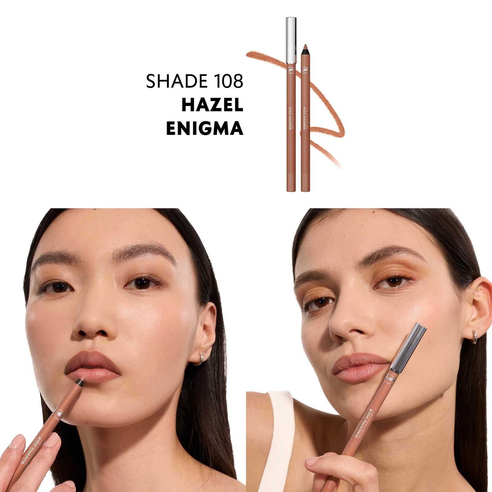 Yves Saint Laurent Lovenude Kiss Shaper Liner (Various Shades) - Hazel Enigma 108 3