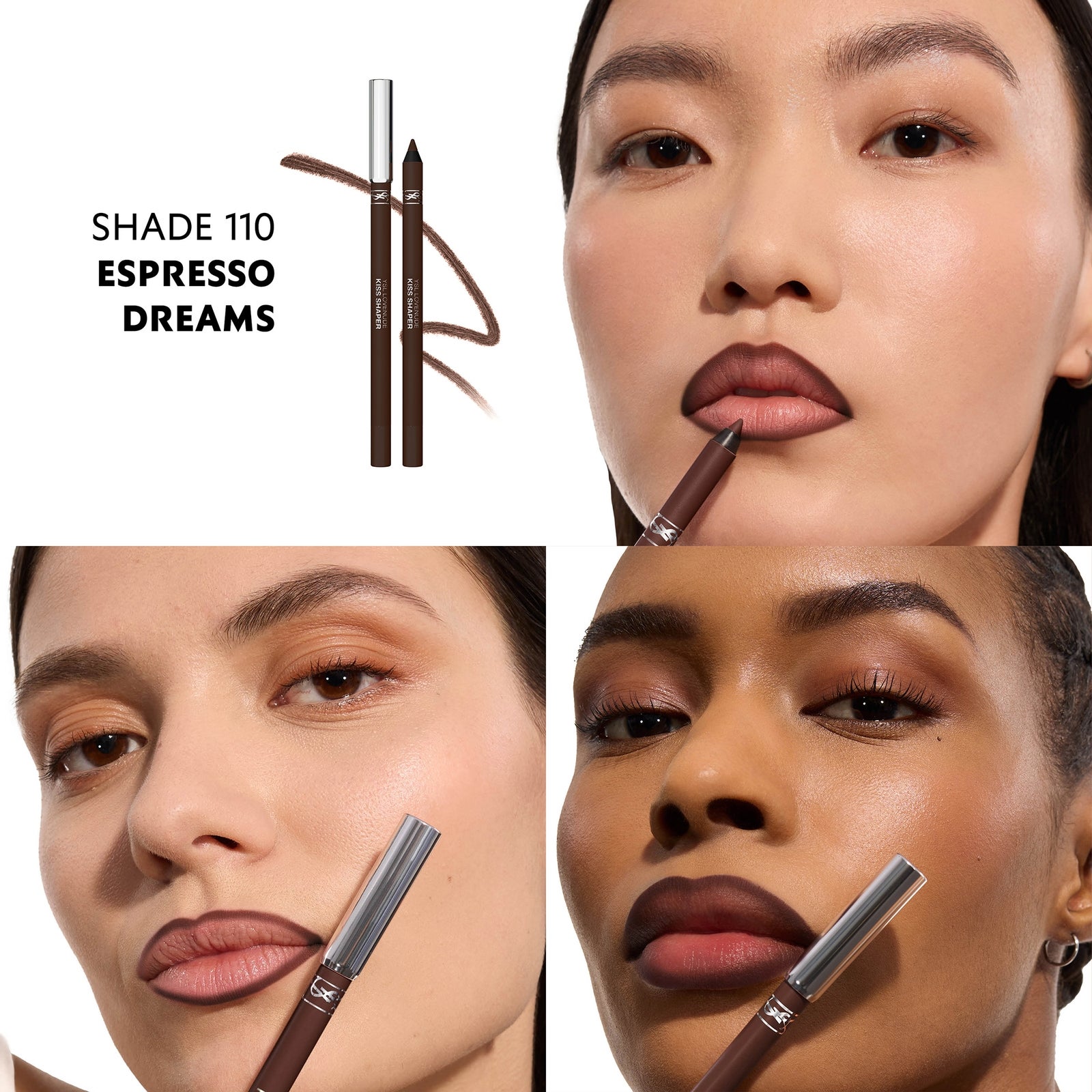 Yves Saint Laurent Lovenude Kiss Shaper Liner (Various Shades) - Espresso Dreams 110 3