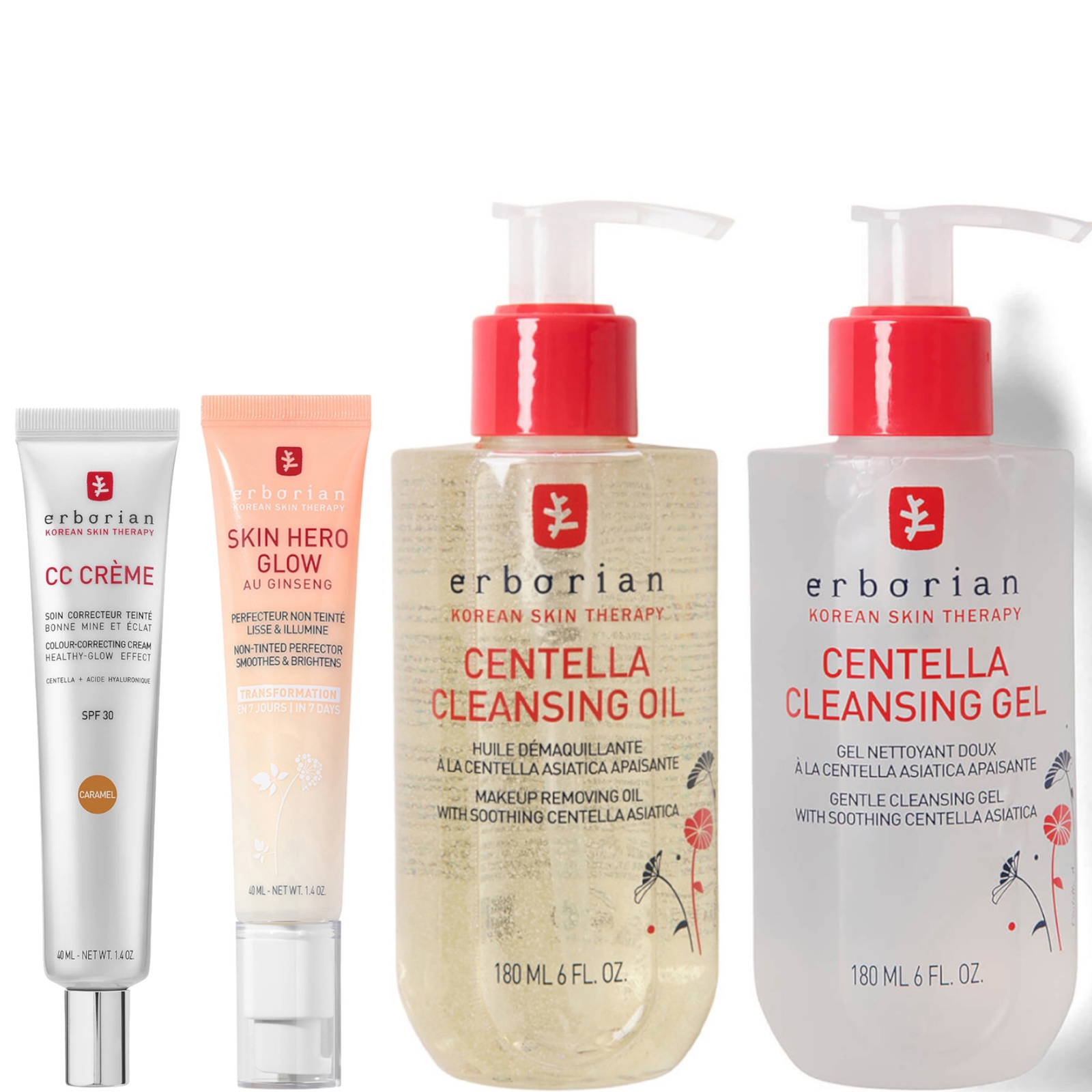 Erborian Mirror Skin Routine Bundle (various Shades) - Caramel In Brown