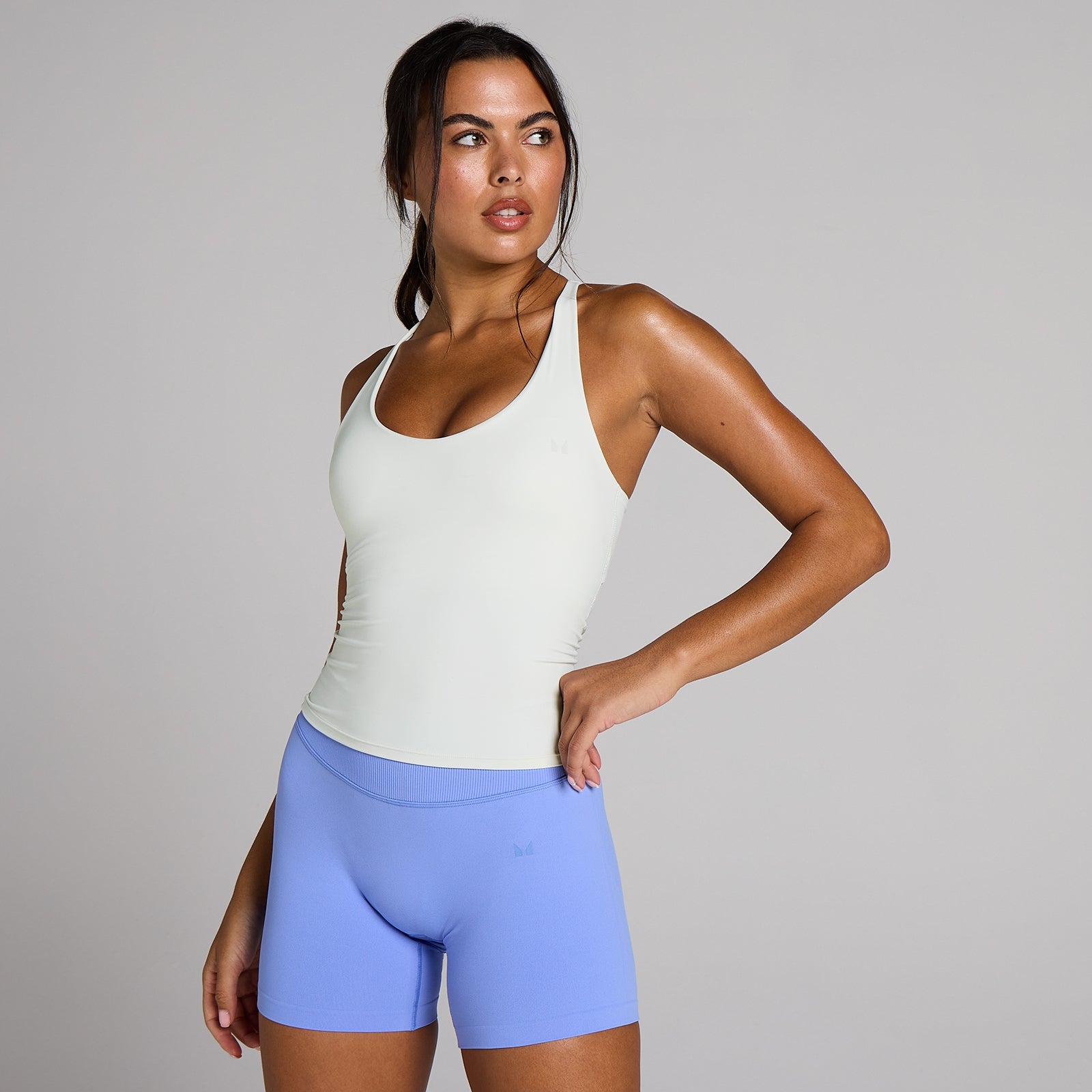 Maiou Twist Back Tempo MP Pentru Femei - Optic White - S