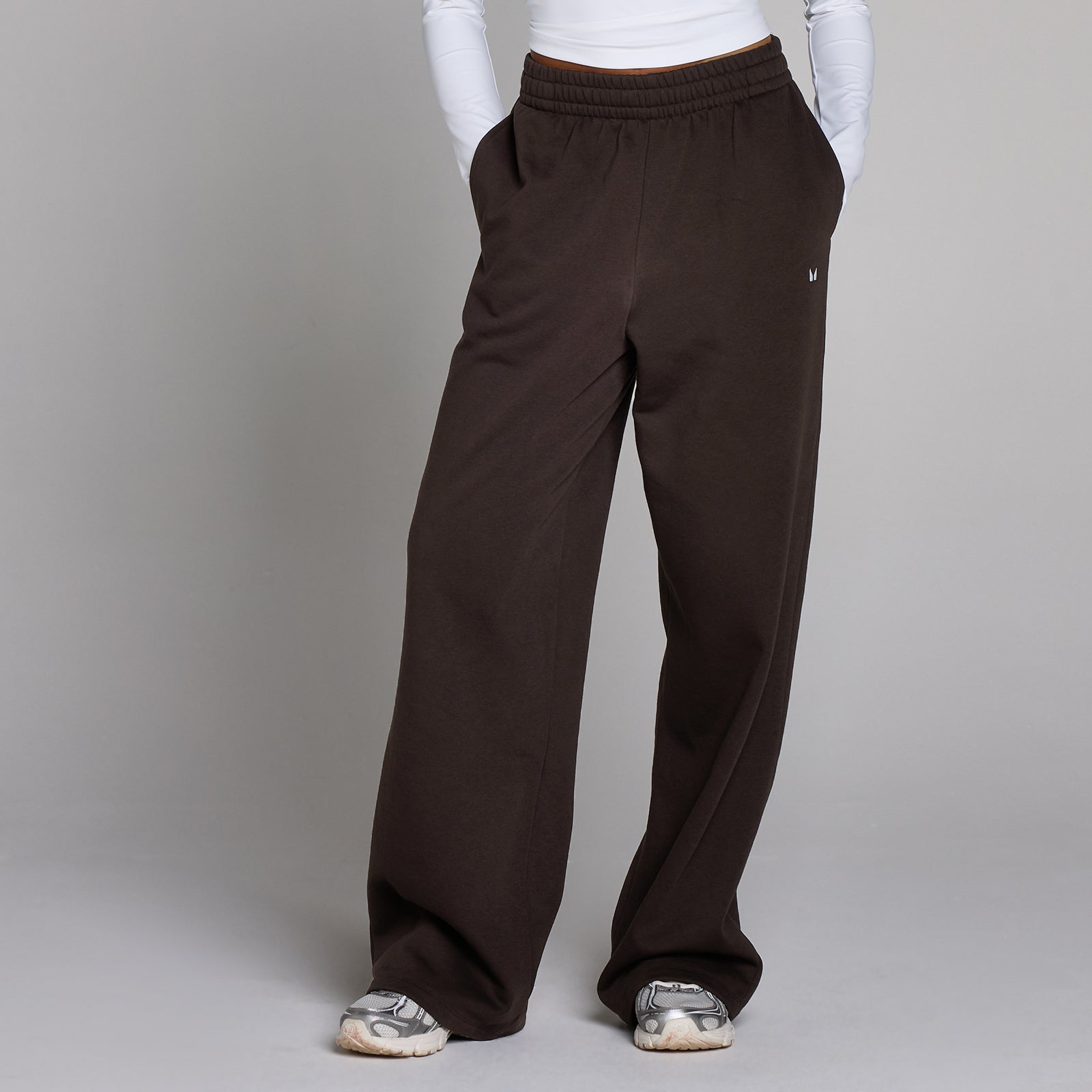 MP Dames Basic Rechte Joggingbroek - Cacao - XS