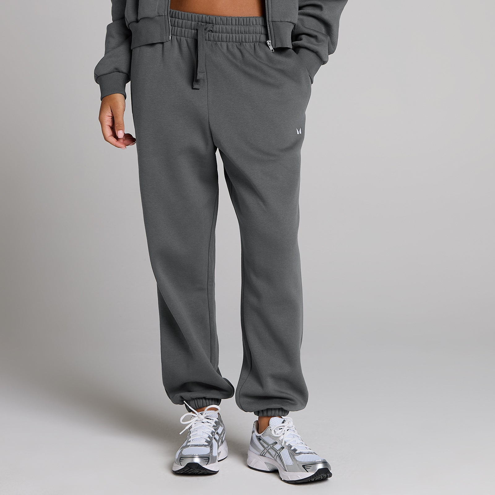 Pantaloni Sport Largi MP Women's Basics - Gri Închis - XS
