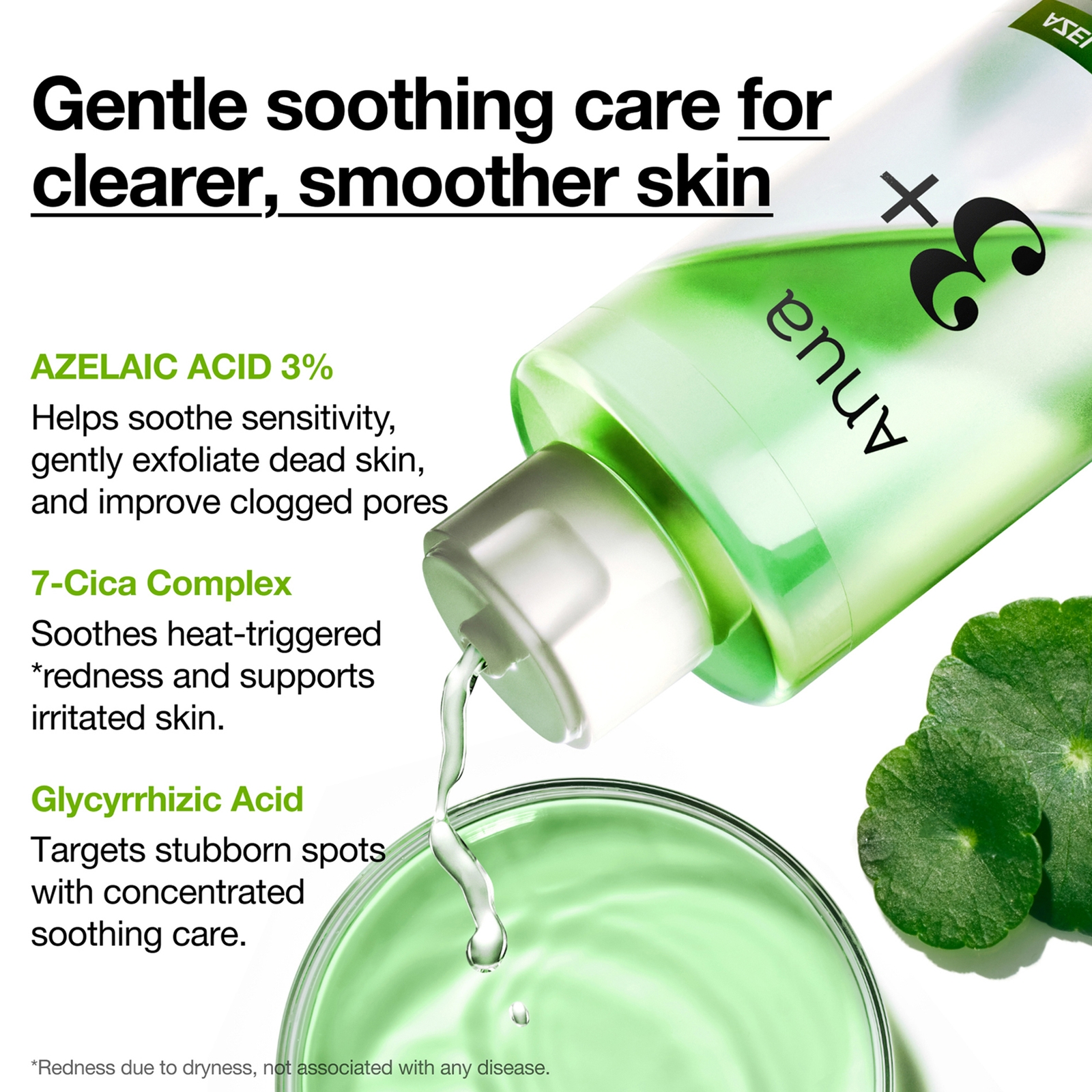 Thumbnail - Anua Azelaic Acid 3 Cica Skin Clarifying Toner 250ml
