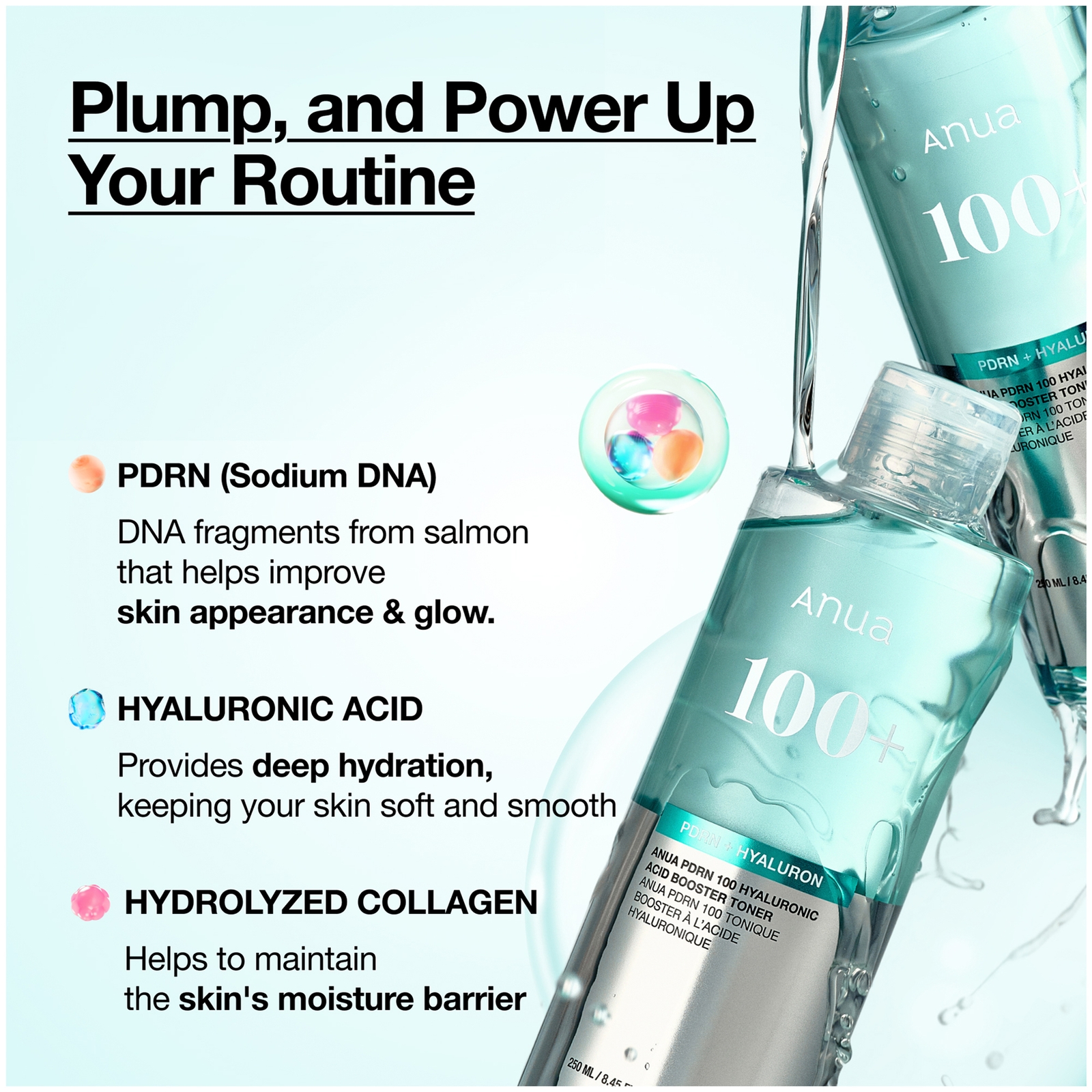 Thumbnail - Anua PDRN 100 Hyaluronic Acid Booster Toner 250ml