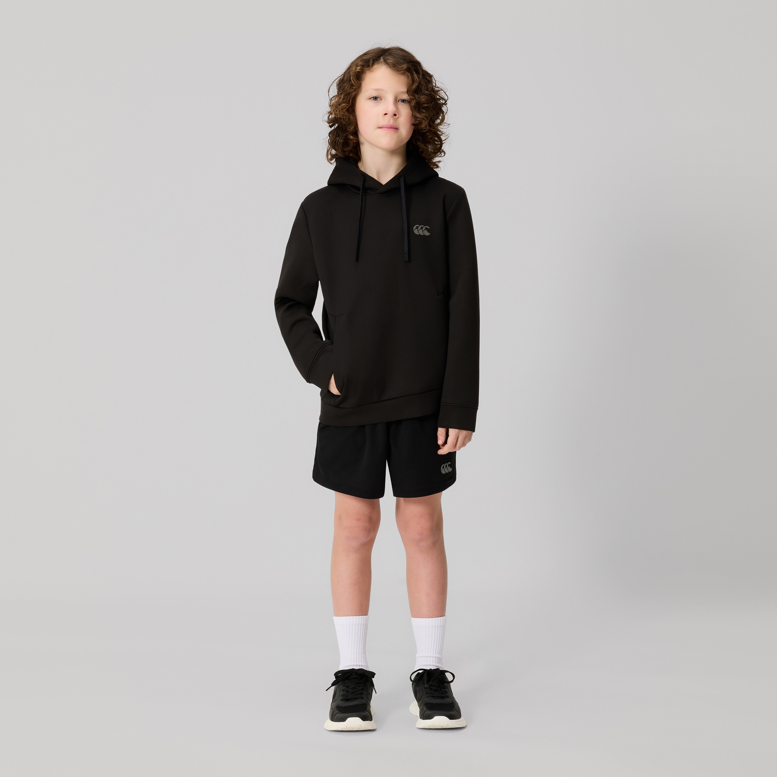 Junior Unisex Tempo+ Hoodie Black