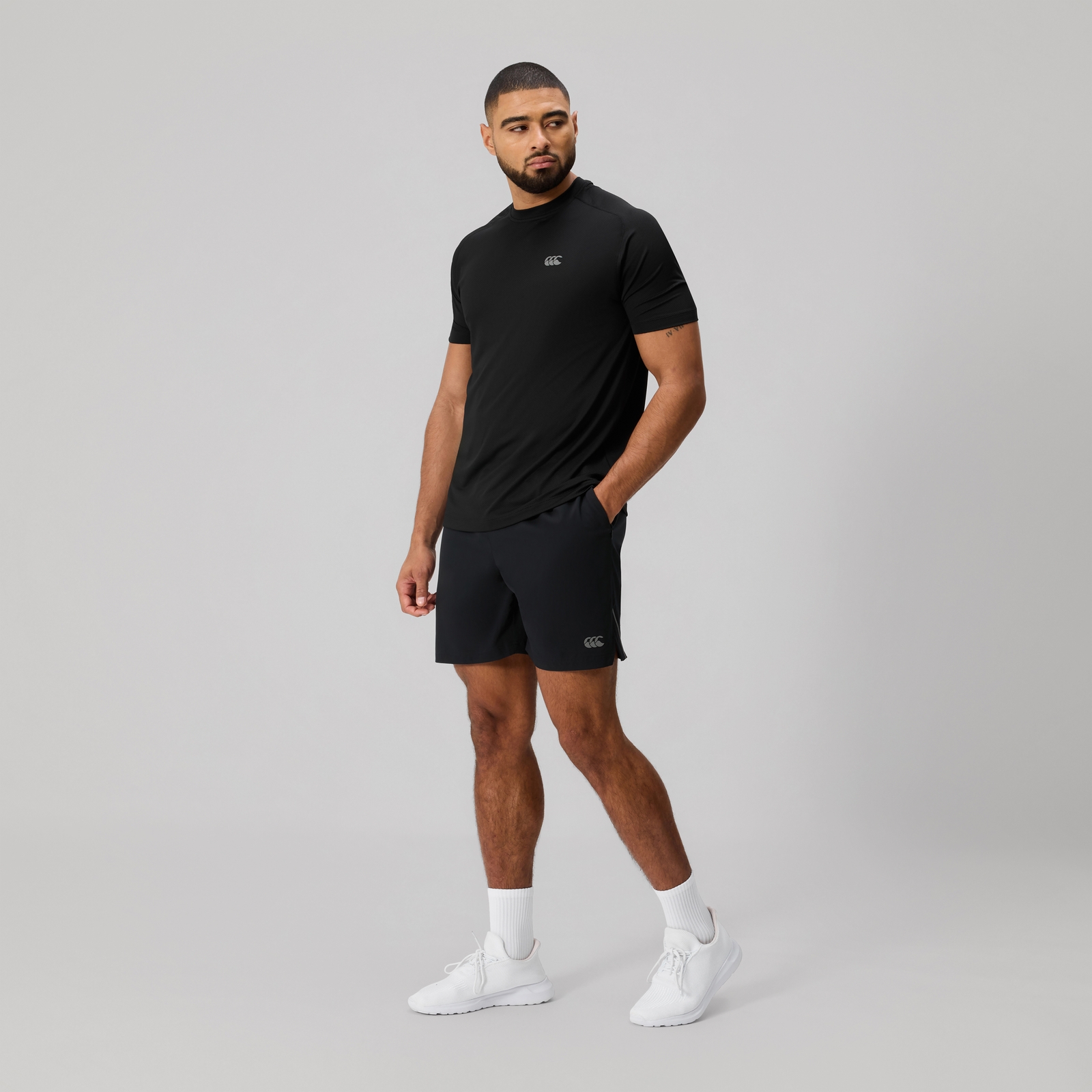 Mens Tempo Training Shorts Black