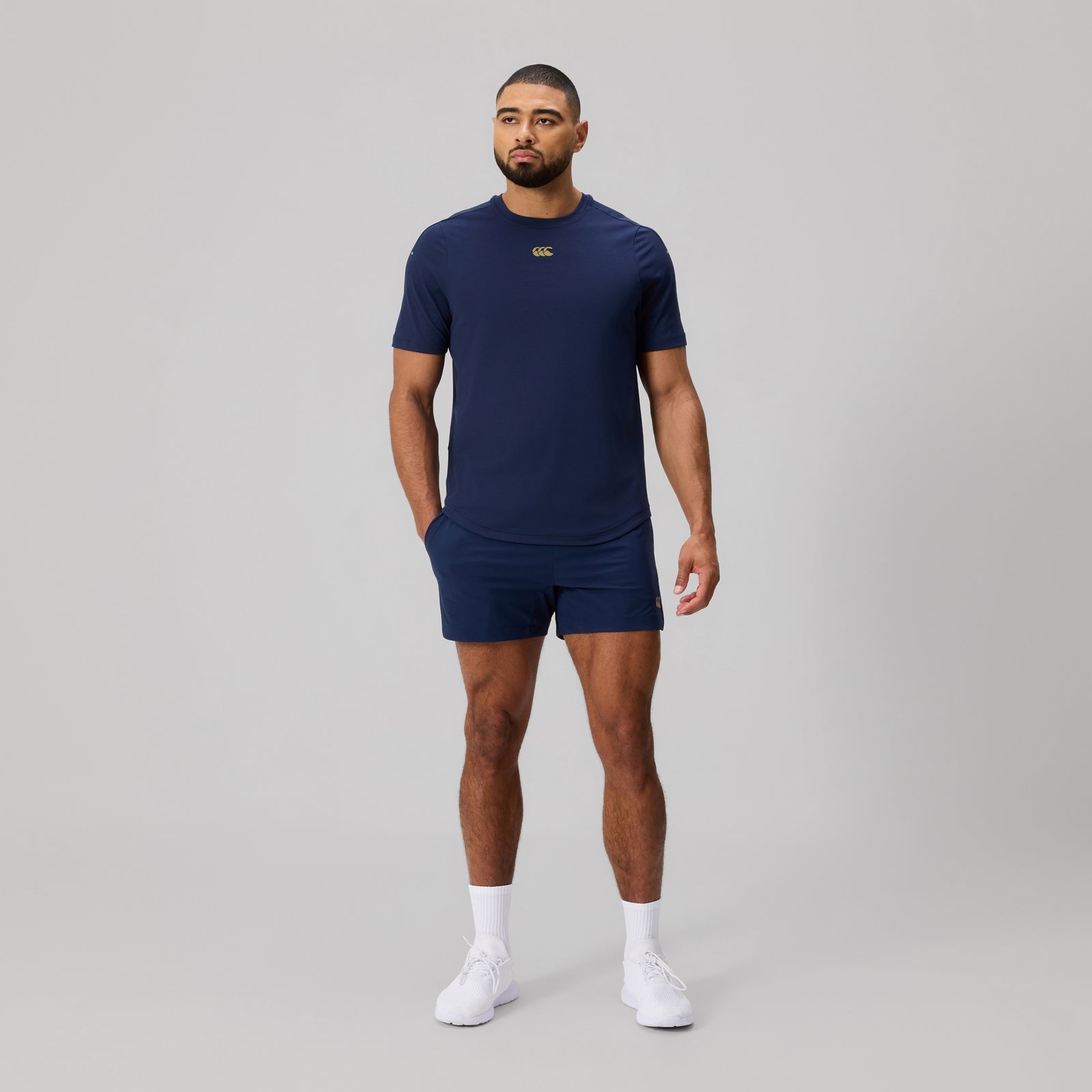 Mens Everest Dart Tech Tee Blue