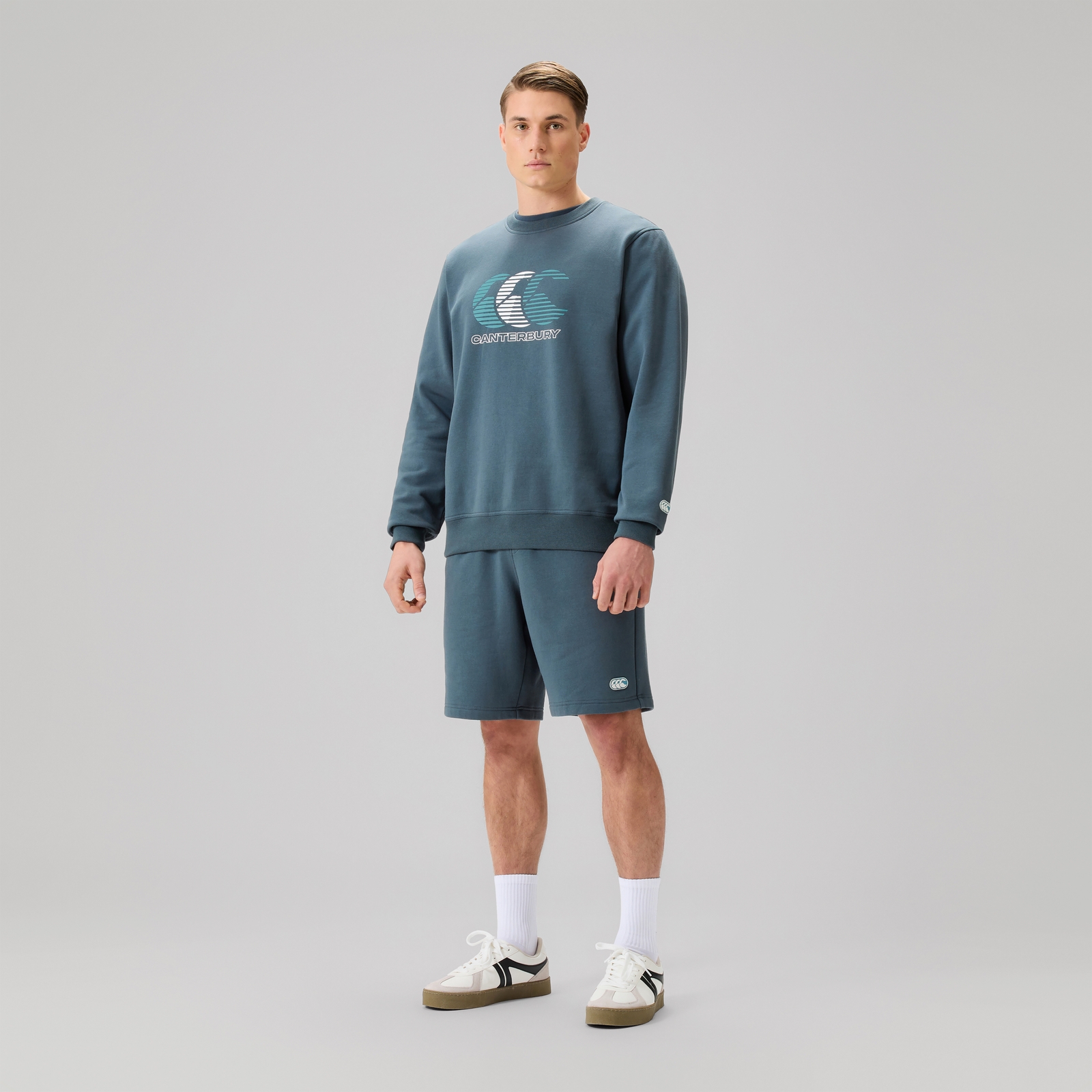 Mens Everyday Crew Sweatshirt Grey