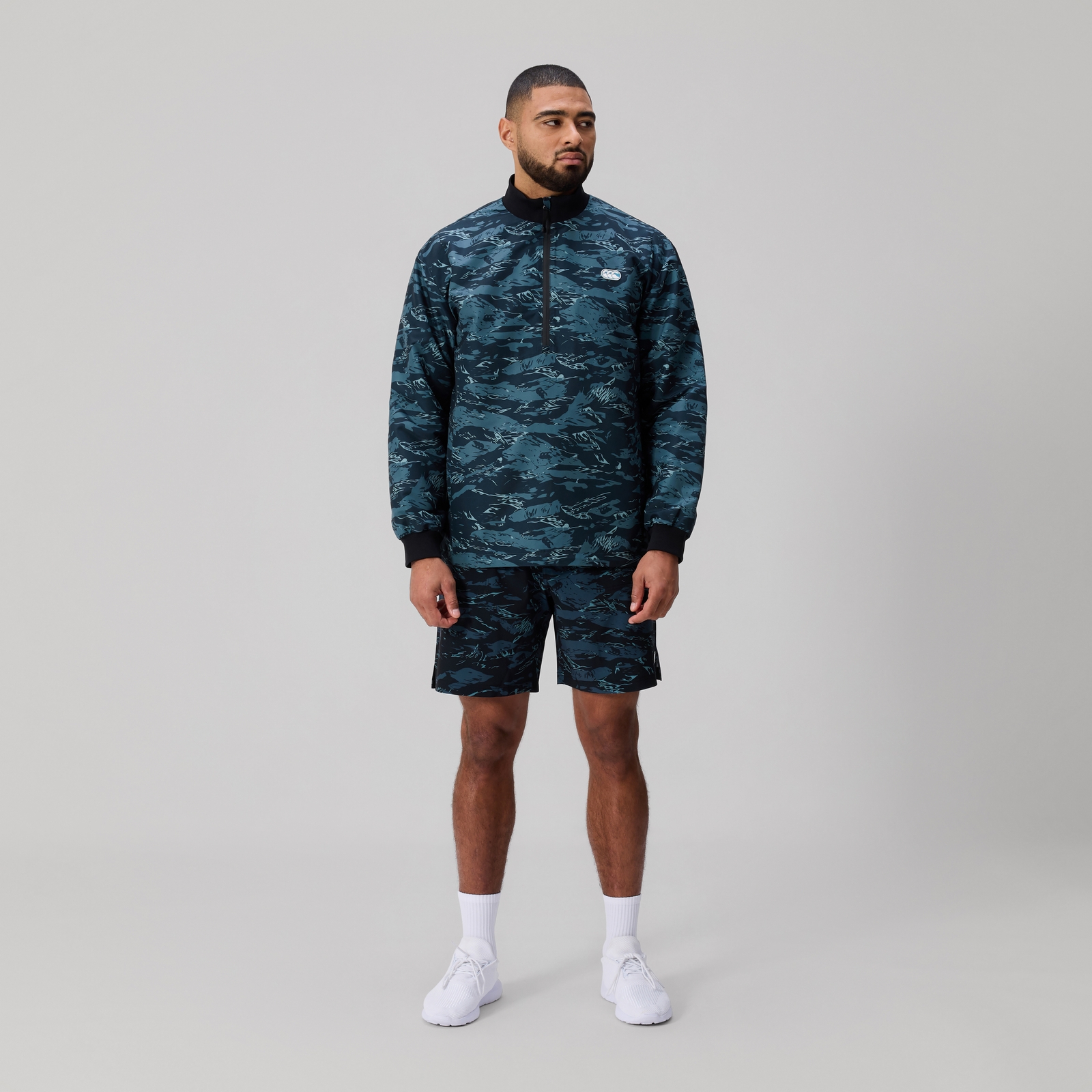 Mens Force 1/4 Zip Jacket Grey