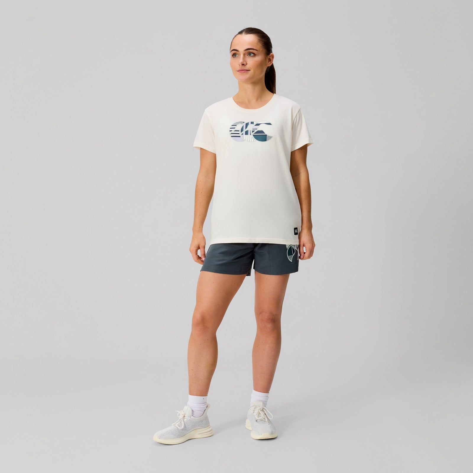 Womens Uglies Logo Tee White