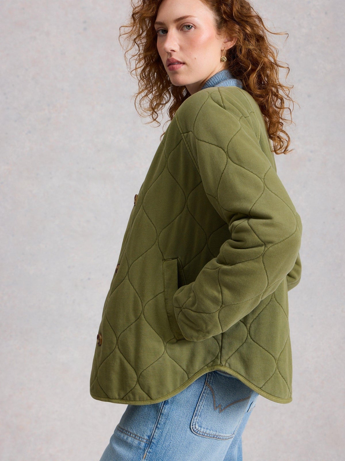 Steppjacke Anya aus Jersey - 48