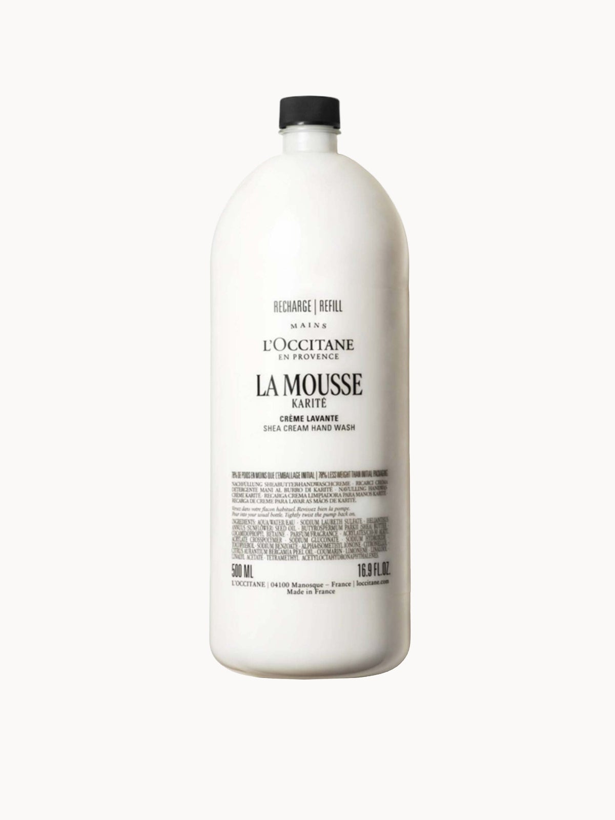 L'Occitane Shea Cream Hand Soap Refill 500ml