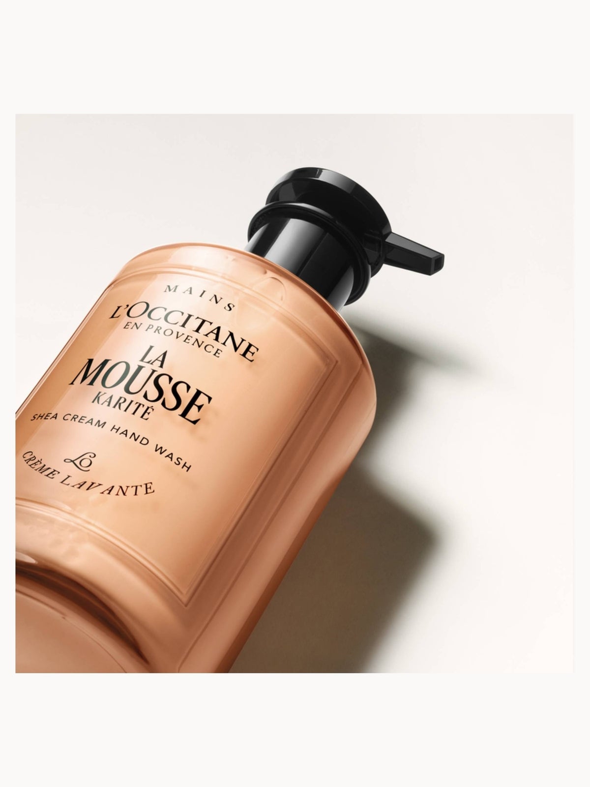 L'Occitane Shea Cream Hand Soap 350ml - Glass 2