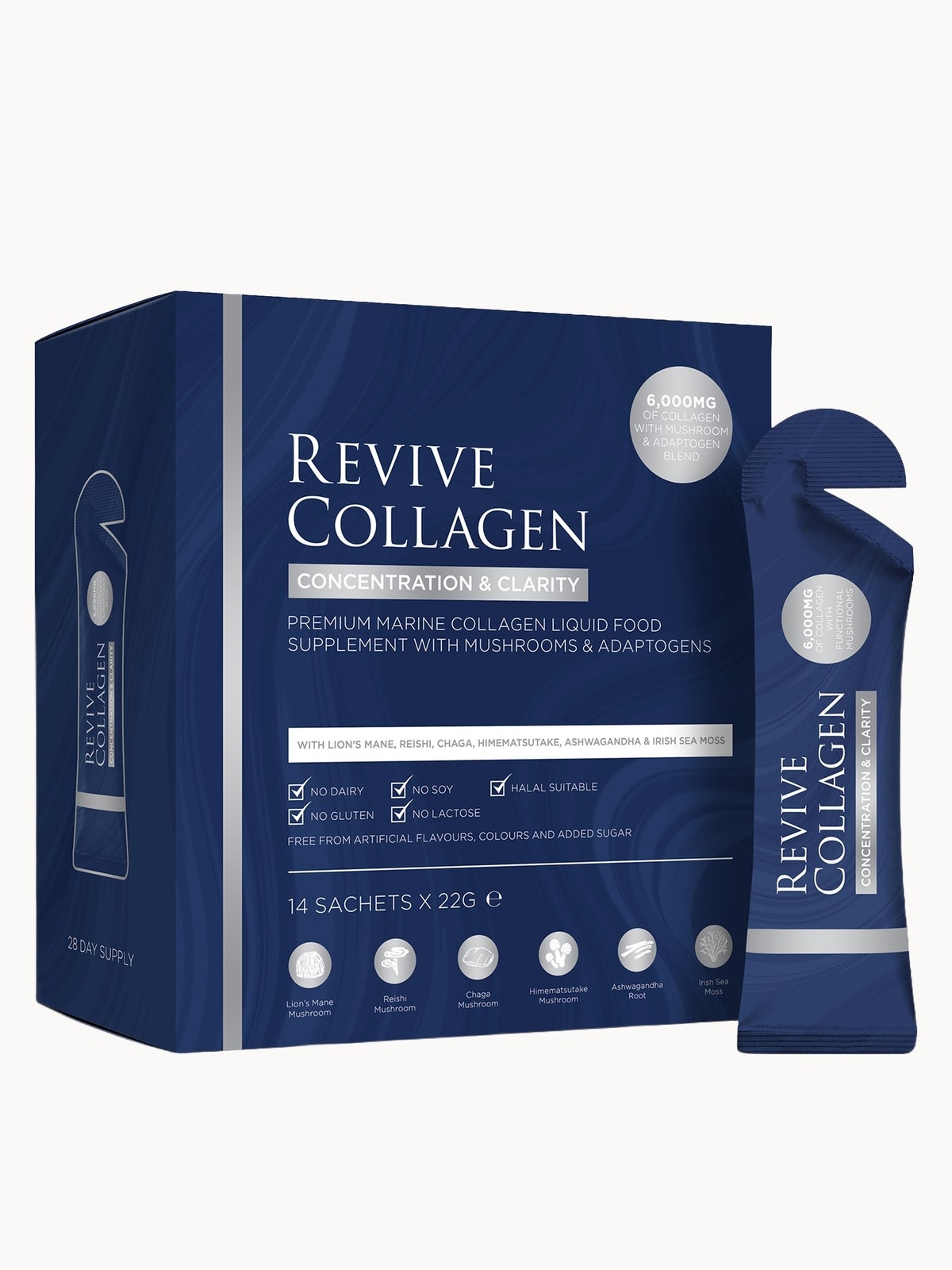 Revive Collagen Nootropics Day & Night Bundle (2 x 28 Sachets) 2