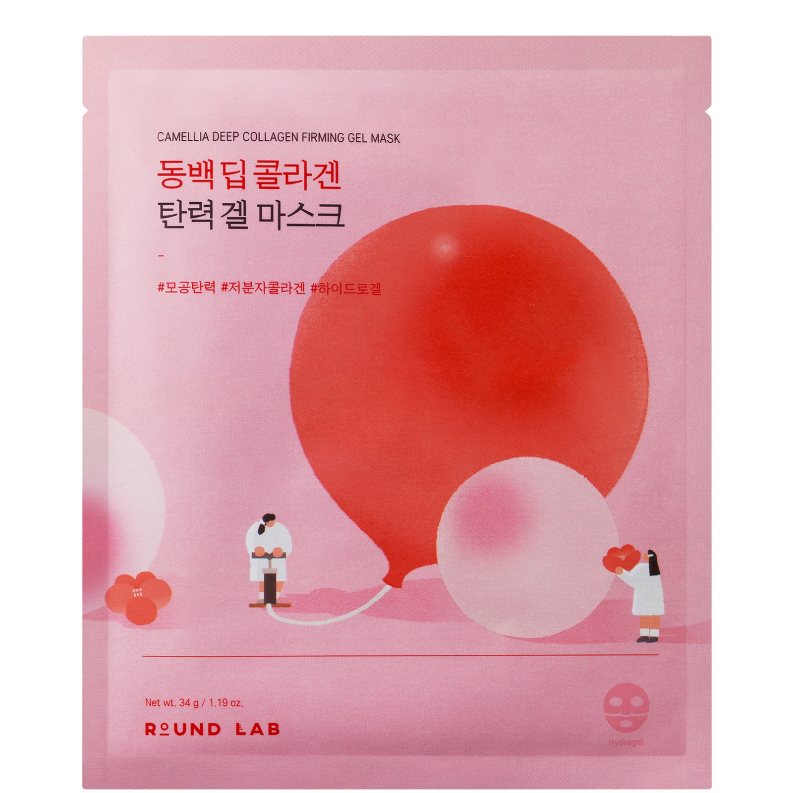 

Round Lab Camellia Deep Collagen Firming Gel Mask (34g*4pcs)
