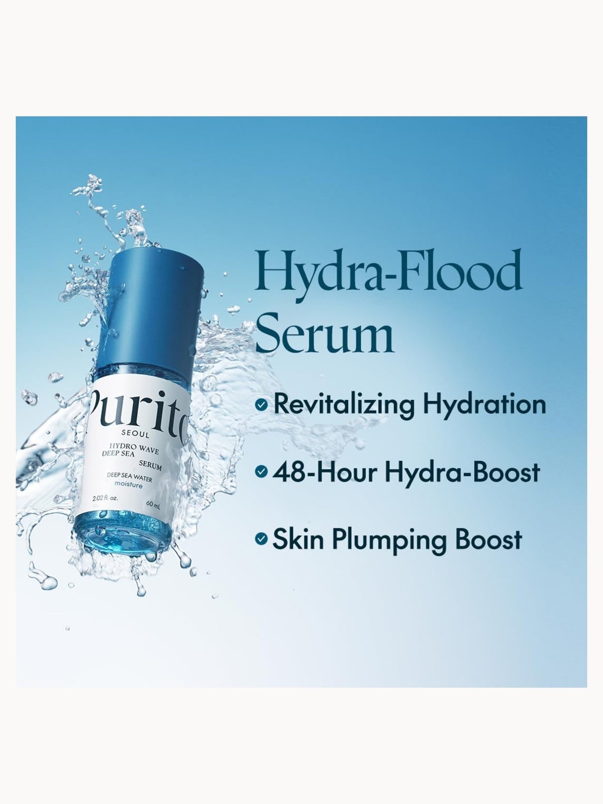 PURITO Hydro Wave Deep Sea Serum 60ml 3