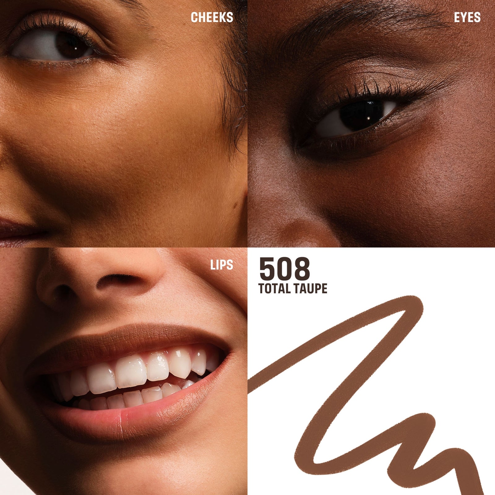 MAKEUP FOREVER Artist Color Pencil Multi-Use Lip Pencil (Various Shades) - 508 TOTAL TAUPE 2