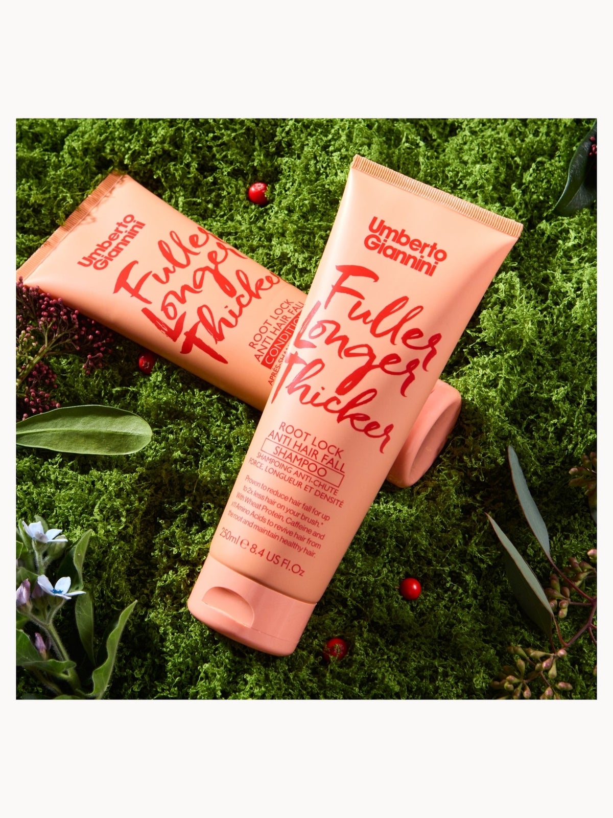 Umberto Giannini Fuller, Longer, Thicker Shampoo 250ml 2