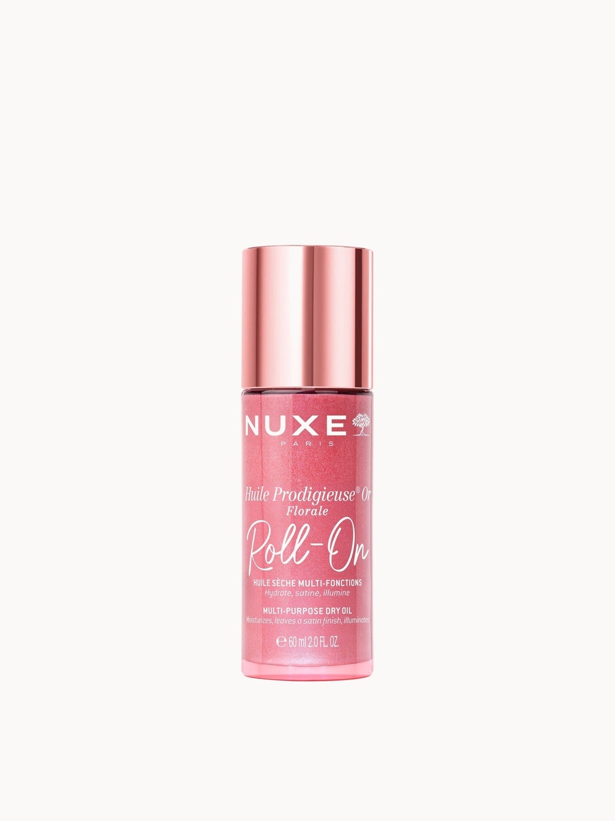 Photos - Cream / Lotion Nuxe Huile Prodigieuse Floral Gold Shimmer Multi-Purpose Dry Oil for Face, Body and Hair Roll On 60ml VN065503 