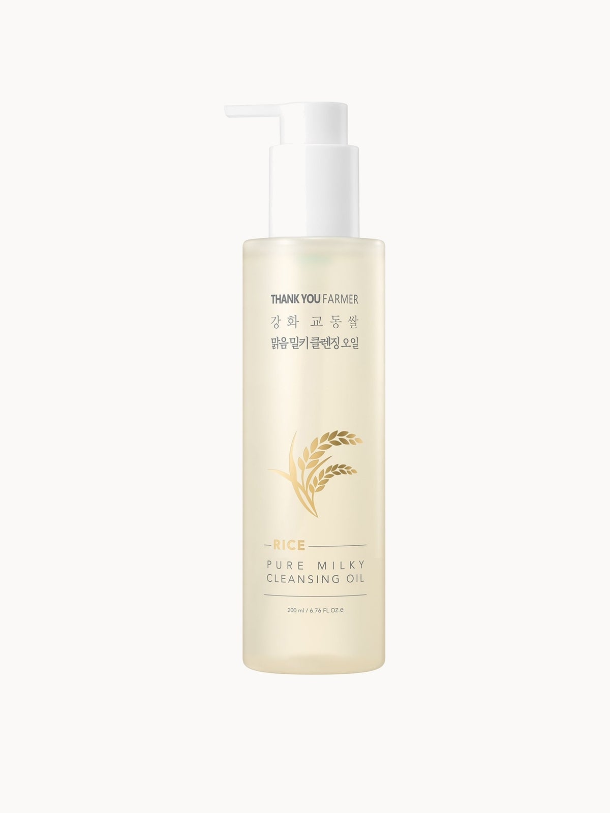 Thank You Farmer Rice Pure Milky Cleansing Oil 200ml