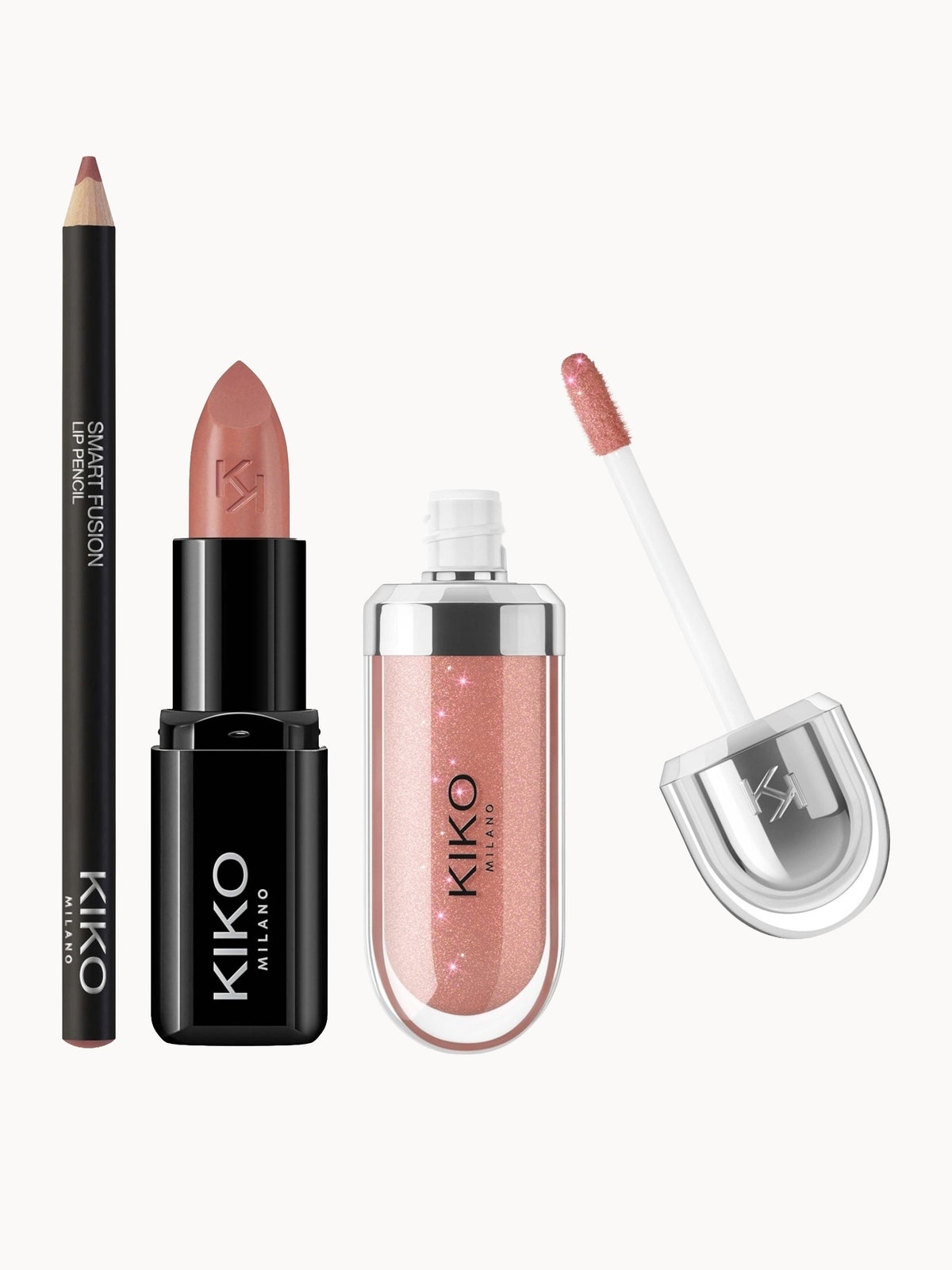 KIKO Milano Exclusive Cinnamon Brown Lip Trio