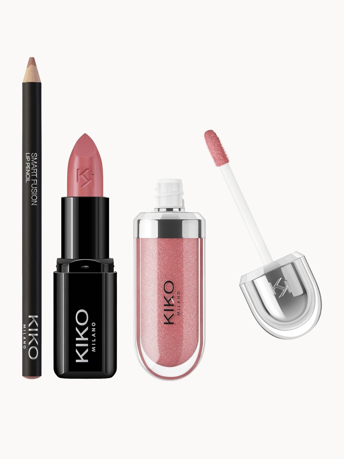 KIKO Milano Exclusive Deep Mauve Lip Trio