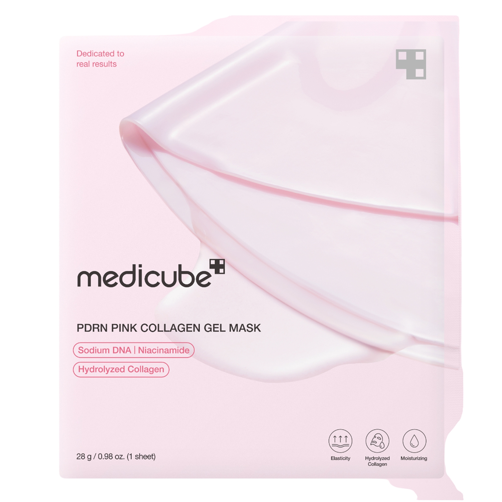 

Medicube Pdrn Pink Collagen Gel Mask 4pcs