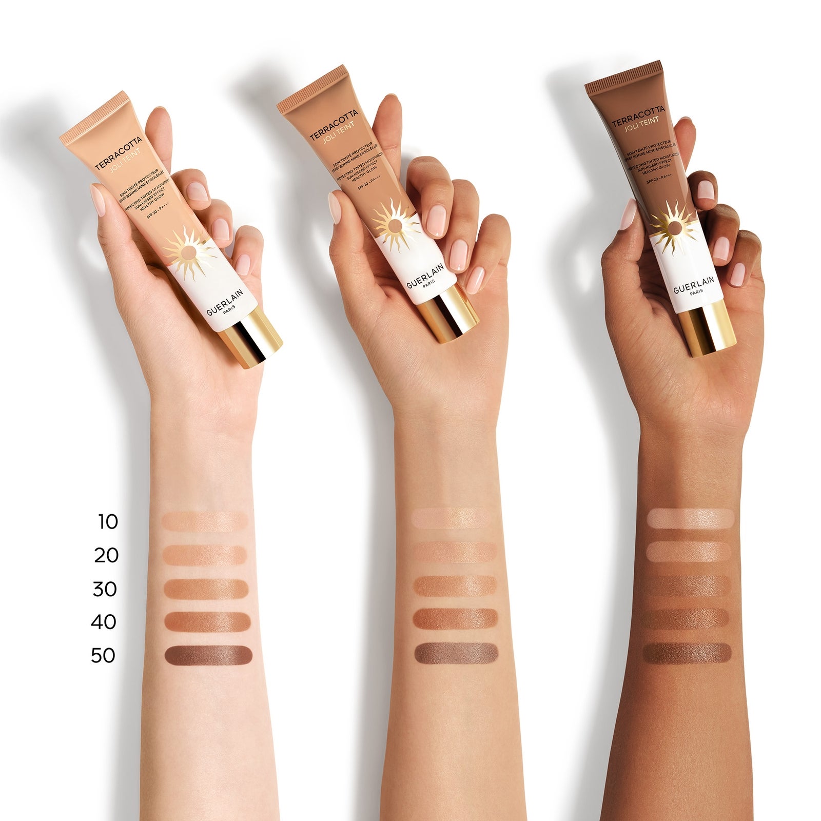 GUERLAIN Terracotta Joli Teint Protecting Tinted Moisturizer (Various Shades) - Amber 4