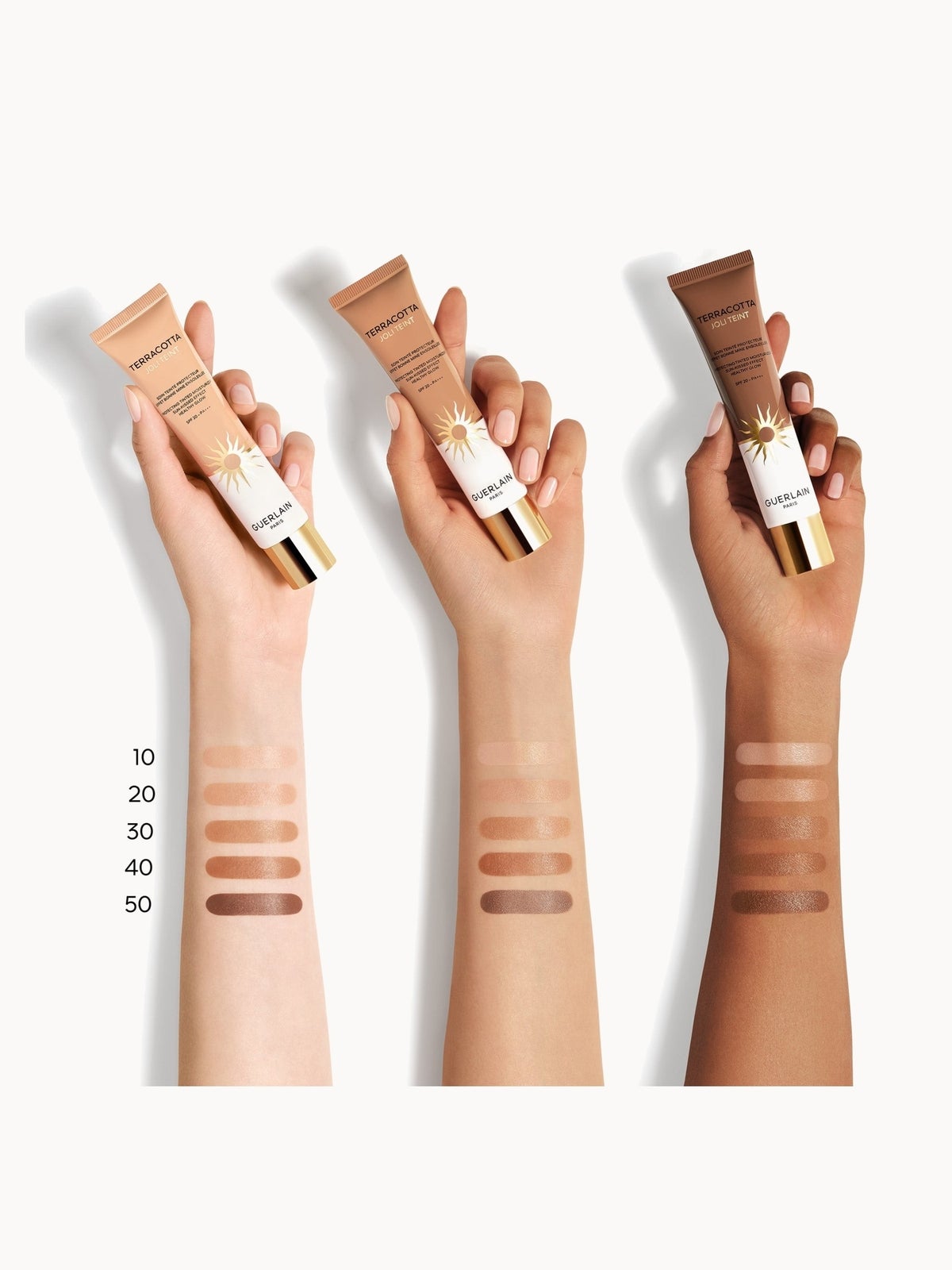 GUERLAIN Terracotta Joli Teint Protecting Tinted Moisturizer (Various Shades) - Amber 4