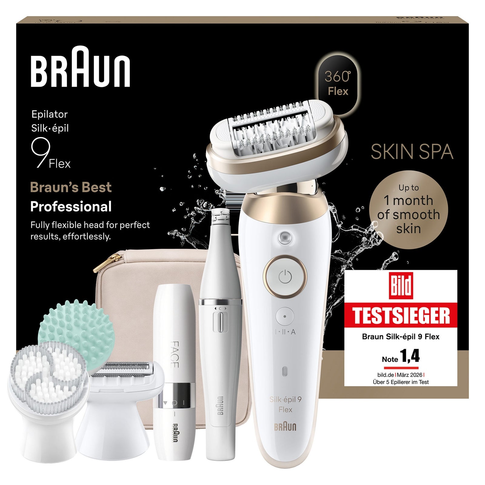 Braun Silk·épil 9 Flex 9-681 3D-Epilierer - sichere Haarentfernung: retailer-supplied image