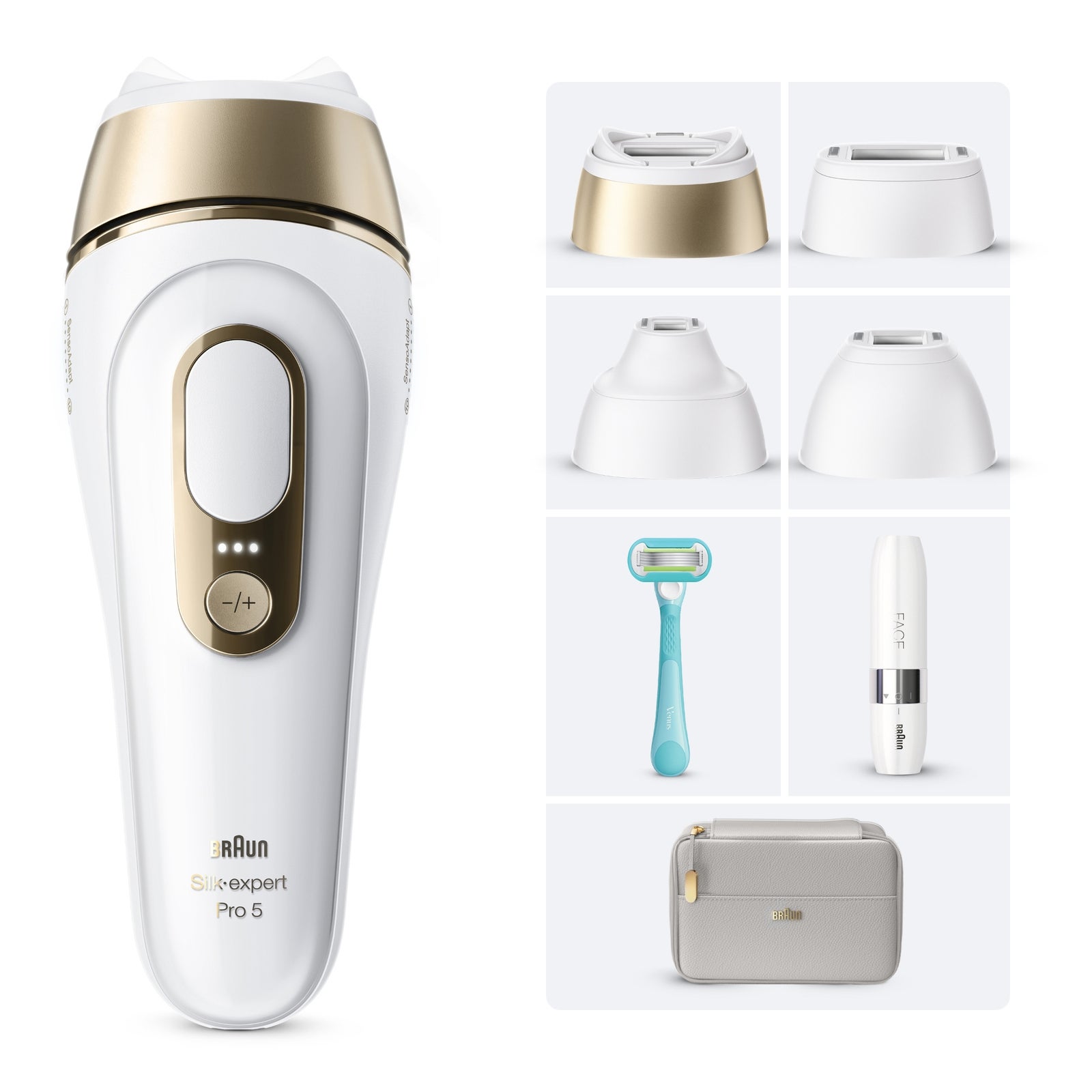 Braun IPL Silk·expert Pro 5 PL5412 Haarentfernung zu Hause: retailer-supplied image