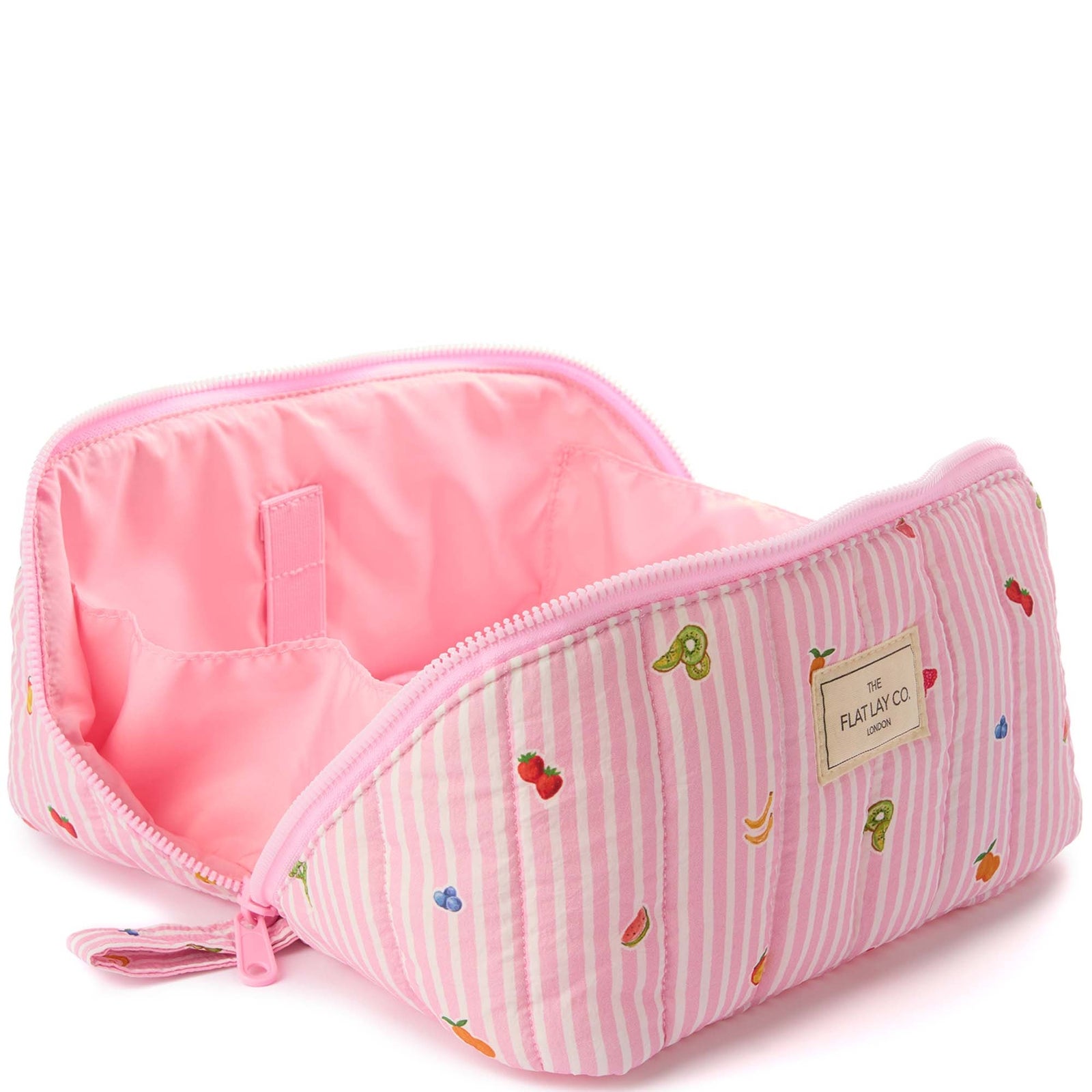 The Flat Lay Co. Marshmallow Flat Lay Makeup Box Bag - Frutas 3