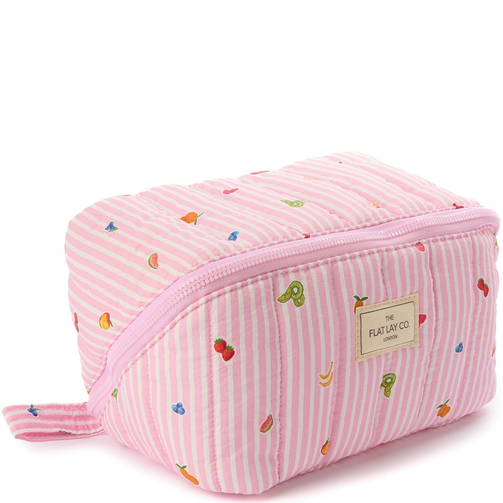 The Flat Lay Co. Marshmallow Flat Lay Makeup Box Bag - Frutas 2