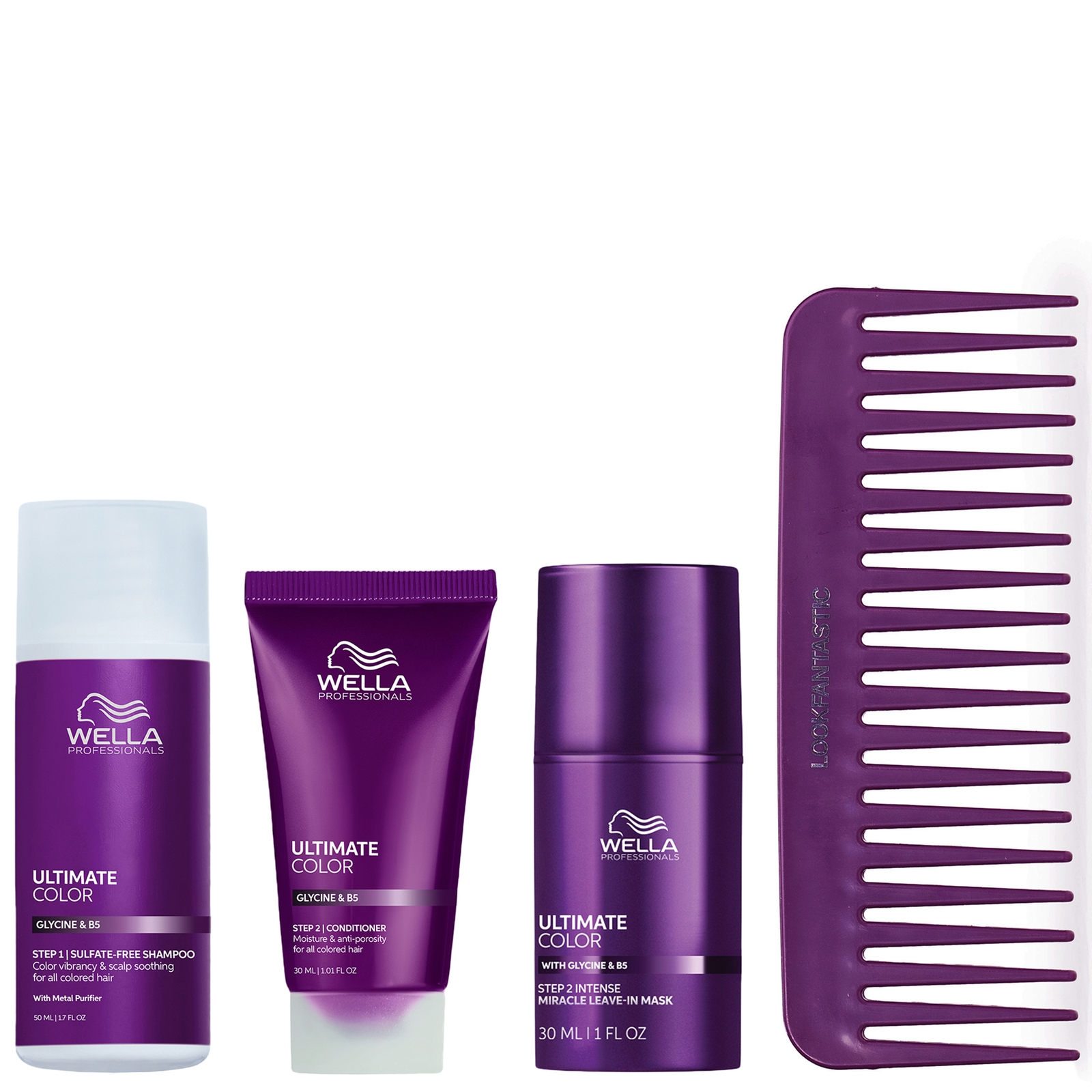 Wella Professionals Ultimate Colour Bespoke Bundle With Lf X Wella Comb